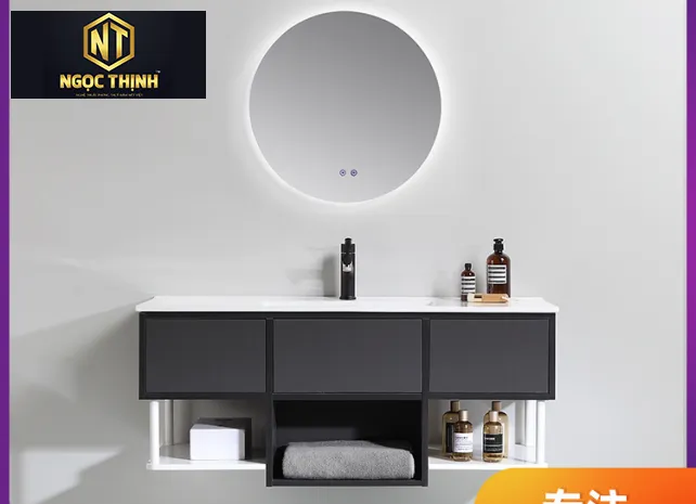 Xưởng Nội Thất Ngọc Thịnh Long Thành - TP.HCM - Mẫu tủ lavabo đẹp - TLNT05 Xưởng Nội Thất Ngọc Thịnh Long Thành - TP.HCM - Mẫu tủ lavabo đẹp - TLNT05